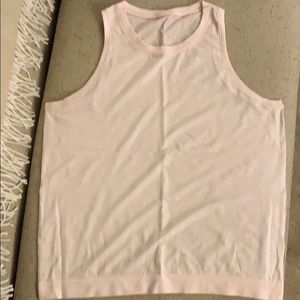 Size 12 Lululemon blush pink tank top